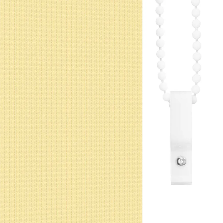 Store enrouleur occultant jaune largeur du tissu 50,7 cm - 10