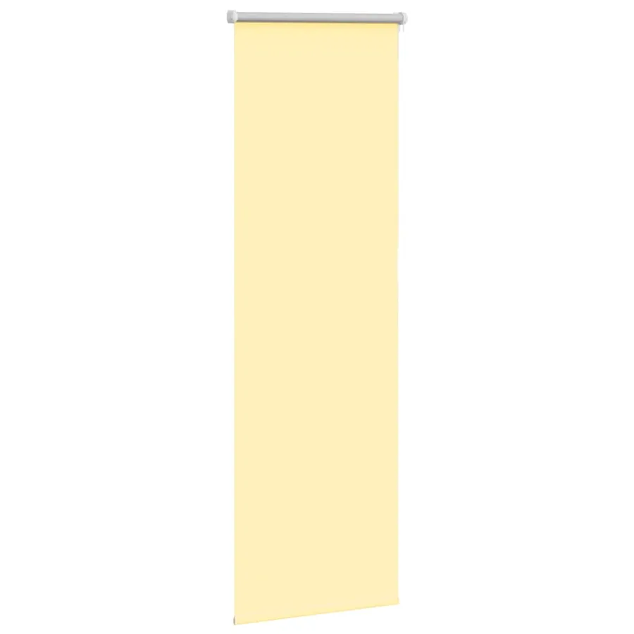 Store enrouleur occultant jaune largeur du tissu 50,7 cm - 3