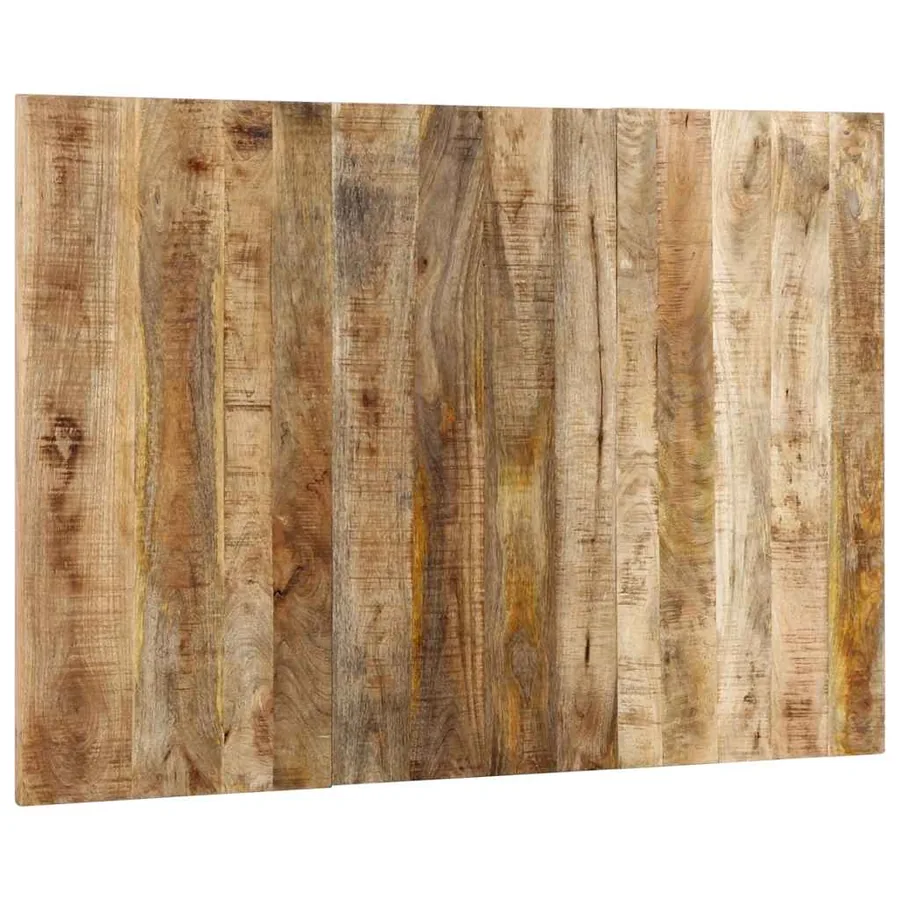Tête de lit 120 cm bois de manguier brut massif - 2