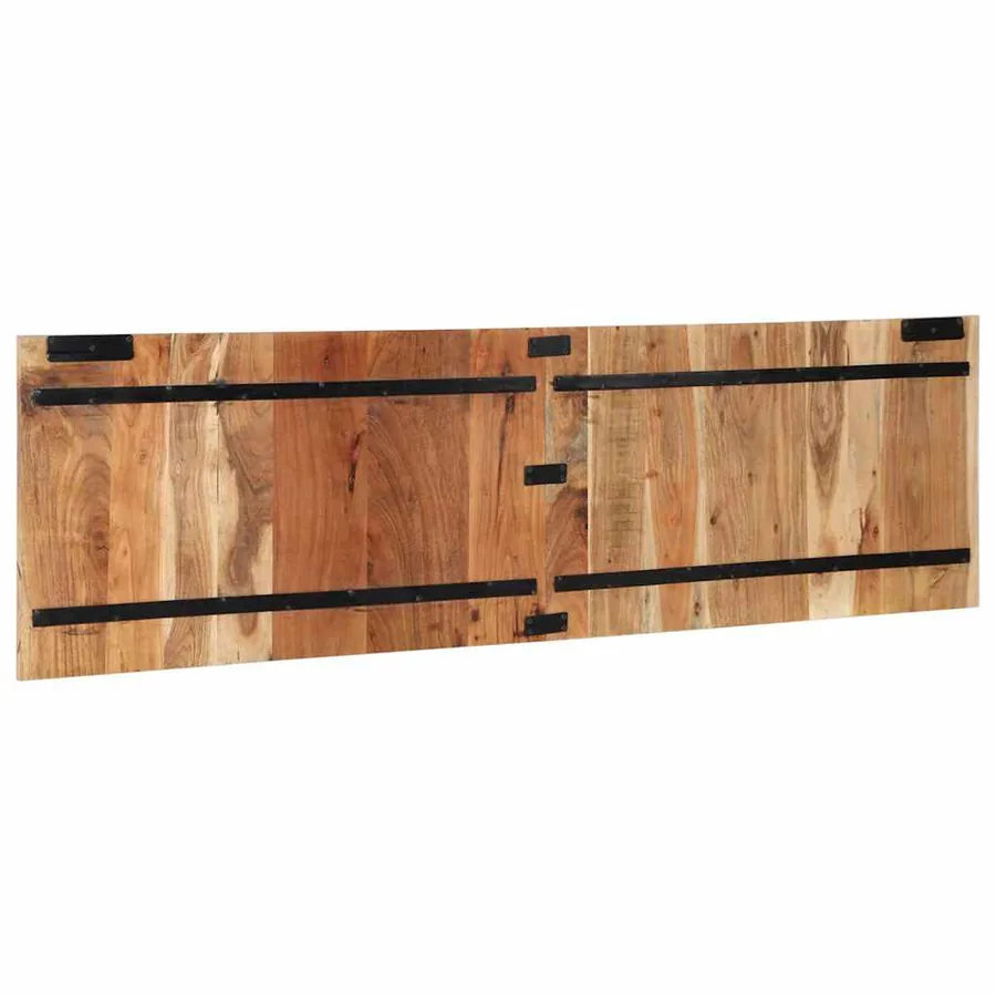 Tête de lit 180 cm bois massif d'acacia - 5
