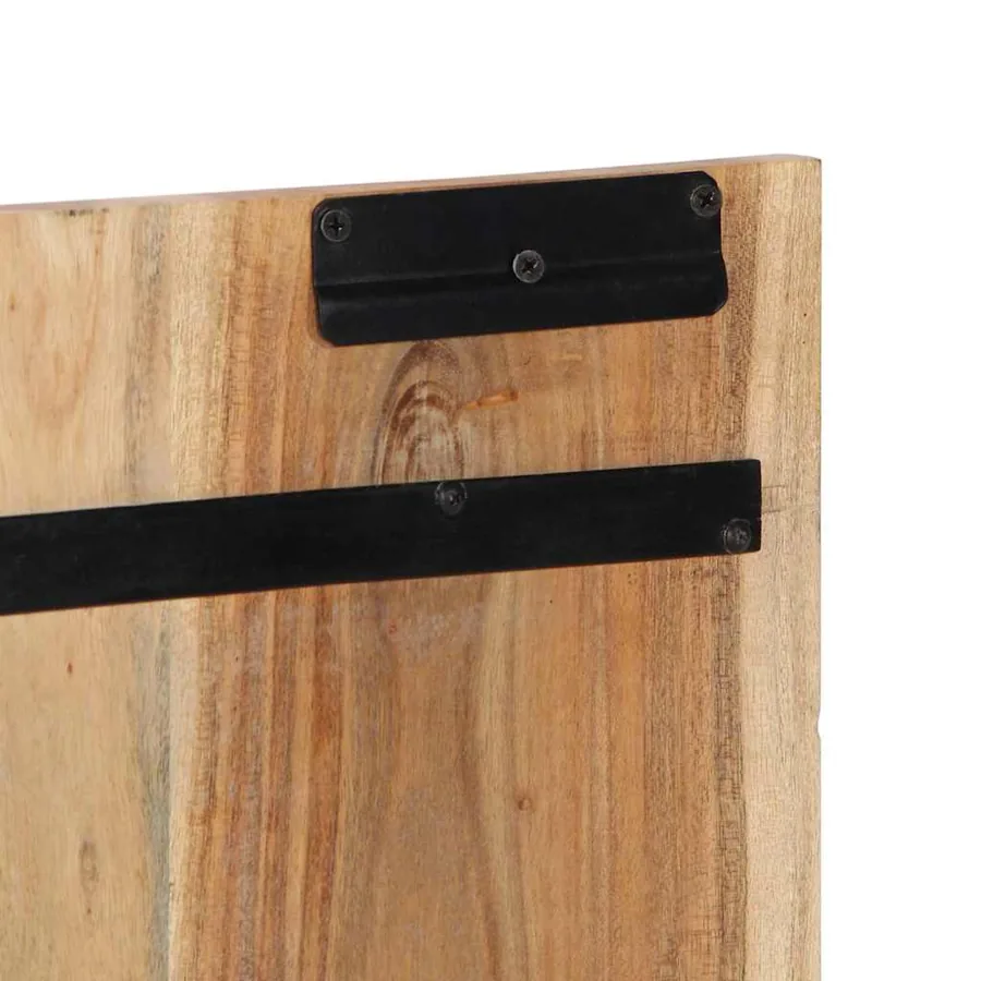 Tête de lit 180 cm bois massif d'acacia - 8
