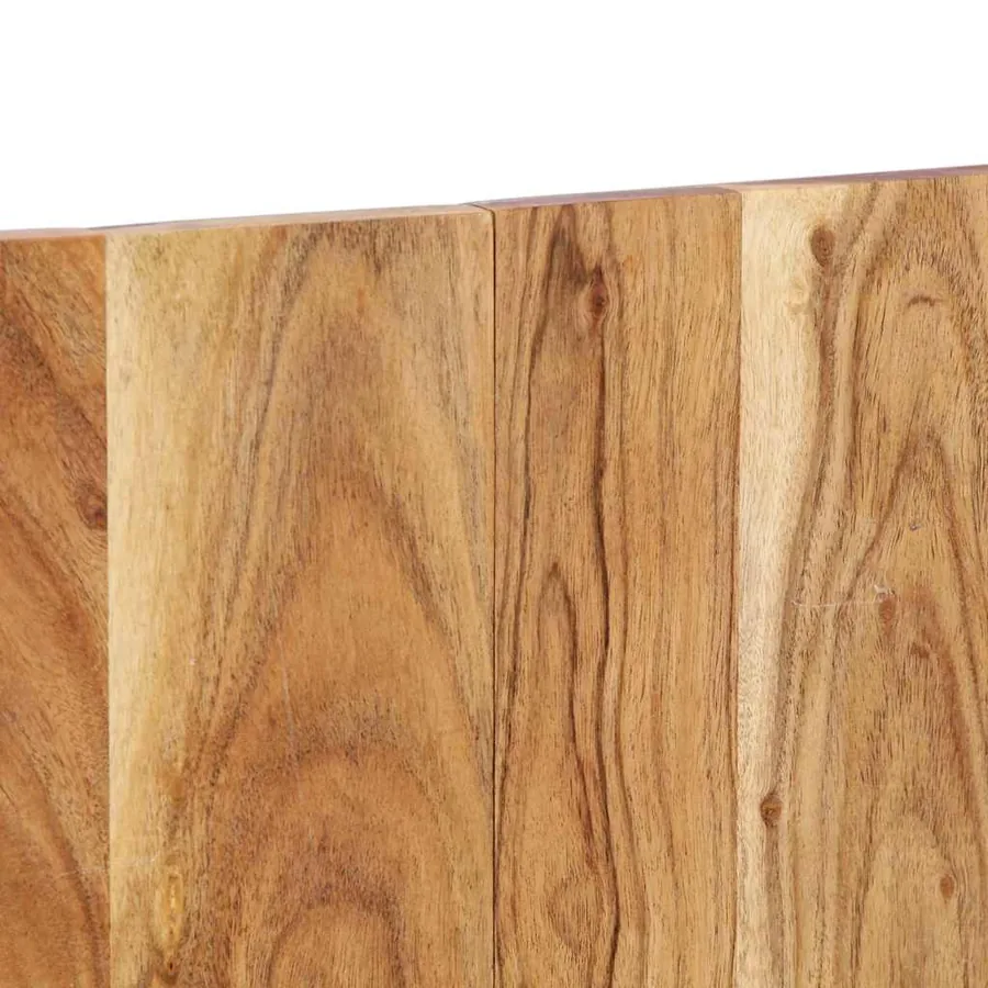 Tête de lit 160 cm bois massif d'acacia - 7