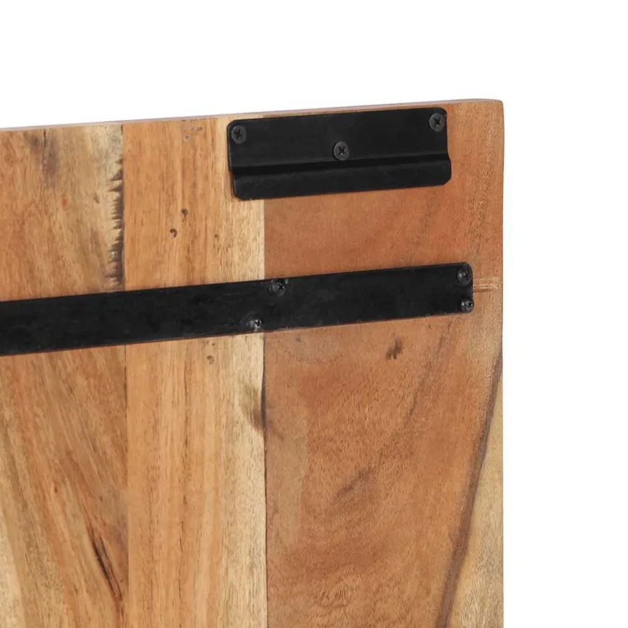 Tête de lit 160 cm bois massif d'acacia - 8