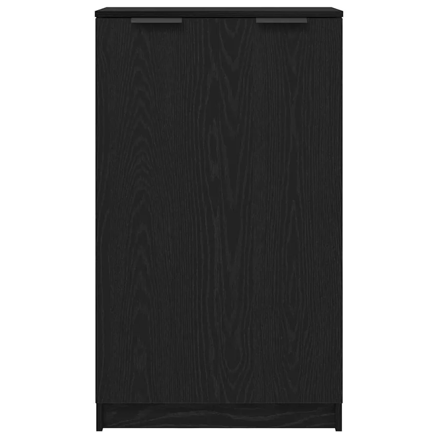 Cabinet à chaussures avec étagère Chêne noir 59 x 35 x 100 cm - 6
