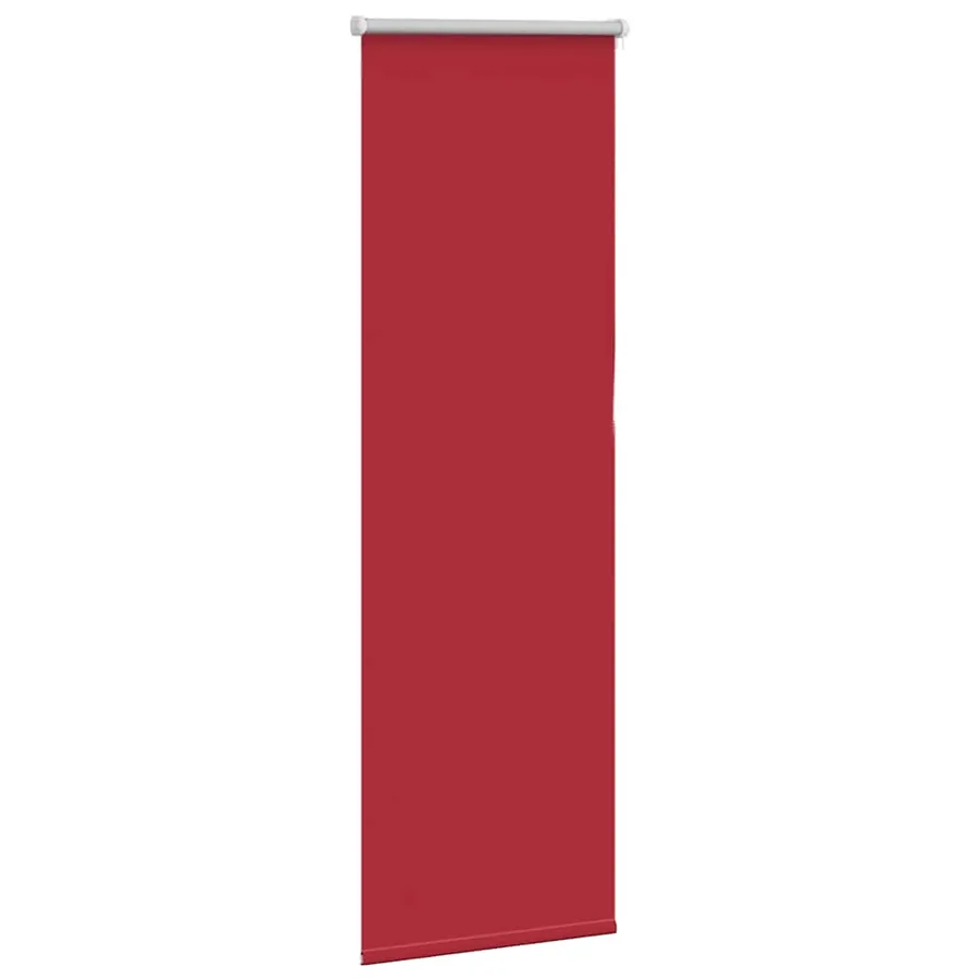 Store enrouleur occultant rouge largeur du tissu 55,7 cm - 3