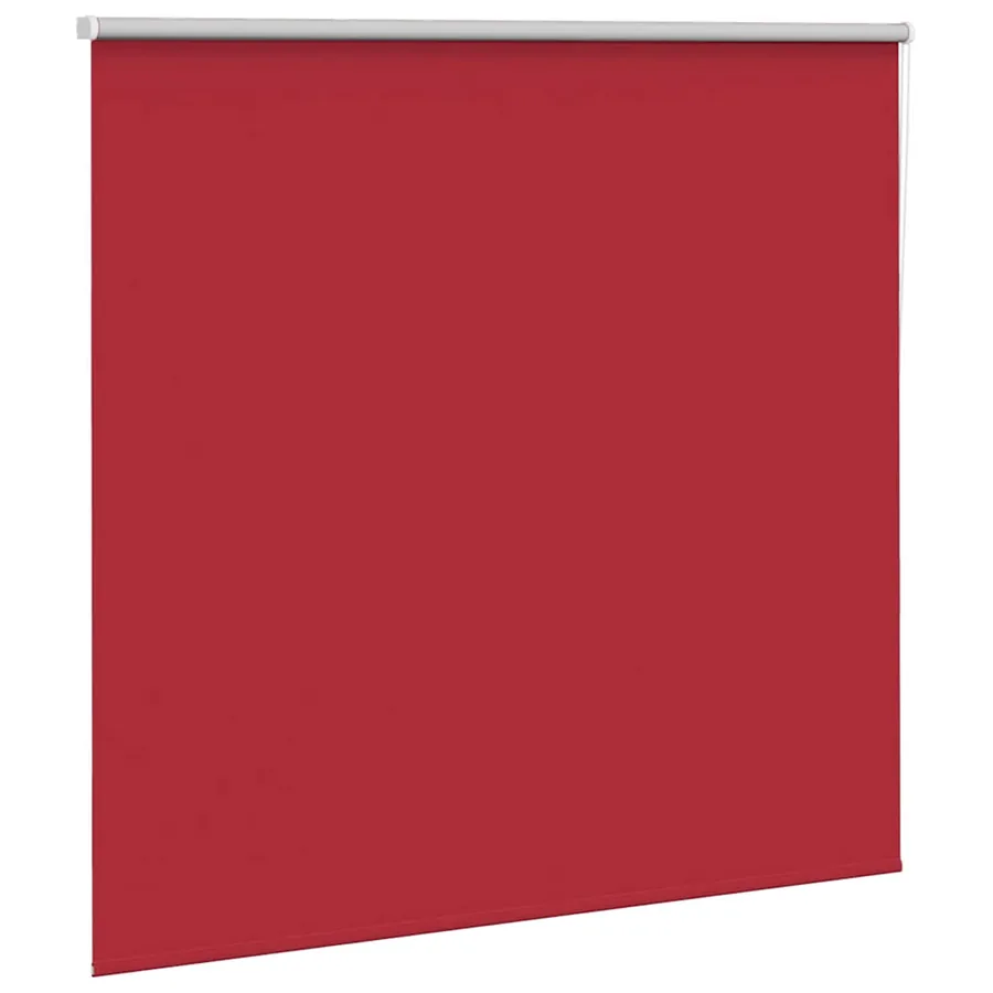 Store enrouleur occultant rouge largeur du tissu 156,6 cm - 3