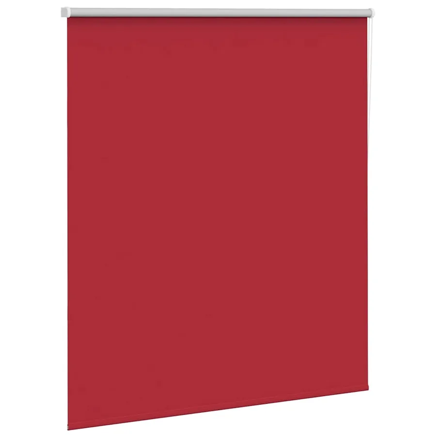 Store enrouleur occultant rouge largeur du tissu 121,6 cm - 3