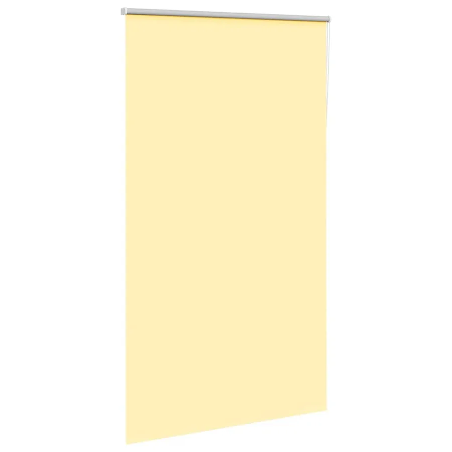 Store enrouleur occultant jaune largeur du tissu 131,6 cm - 3