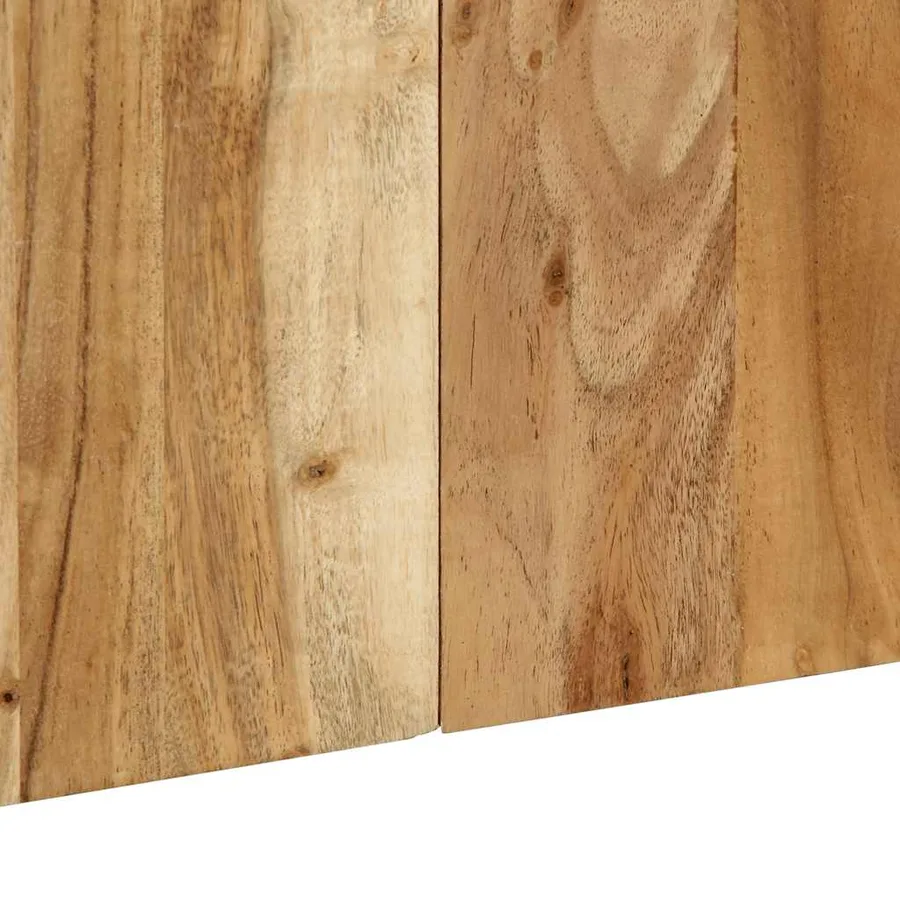 Tête de lit 120 cm bois d'acacia massif - 7
