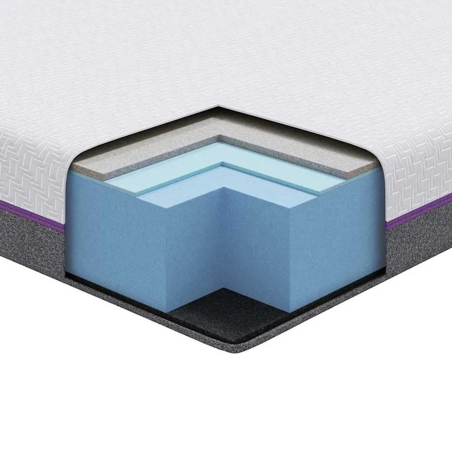 Matelas en mousse à mémoire de forme Moyen 90 x 190 cm - 8