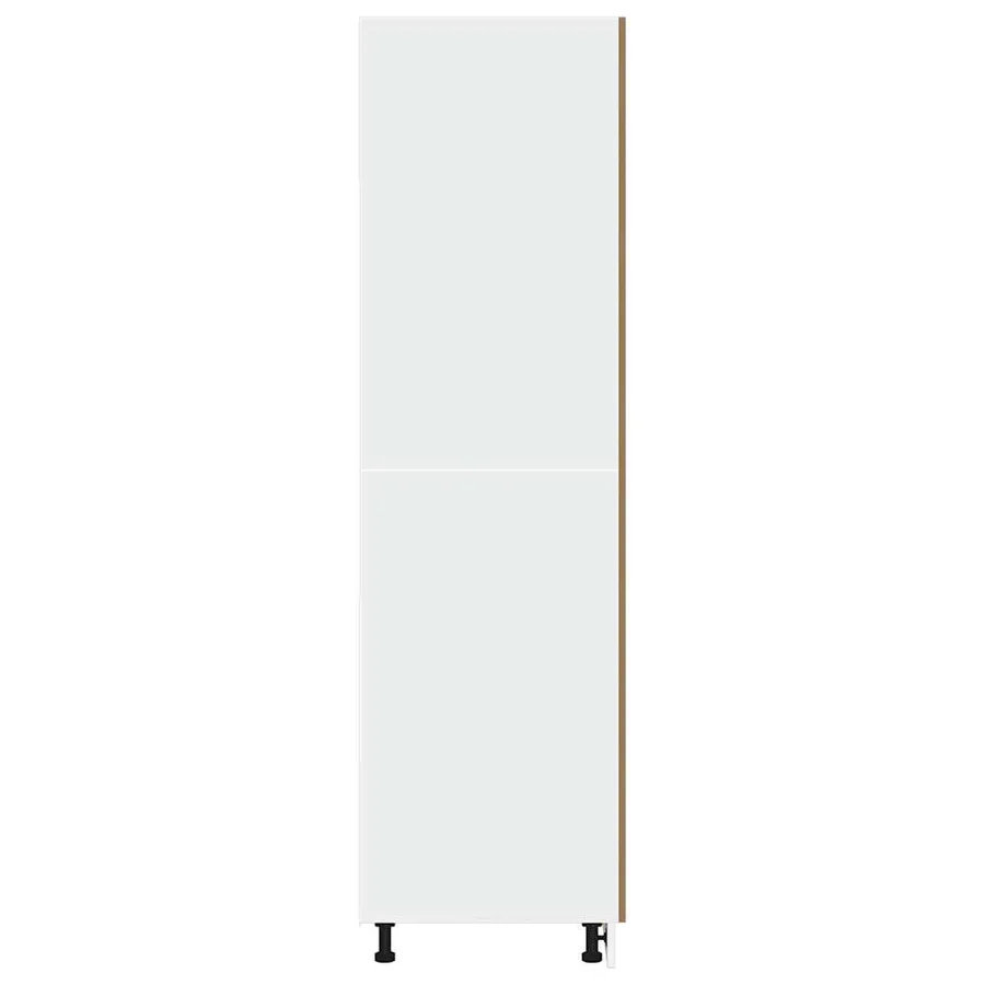 Armoire réfrigérée "Lyon" Chêne artisanal 60 x 57 x 207 cm Bois d'ingénierie - 7
