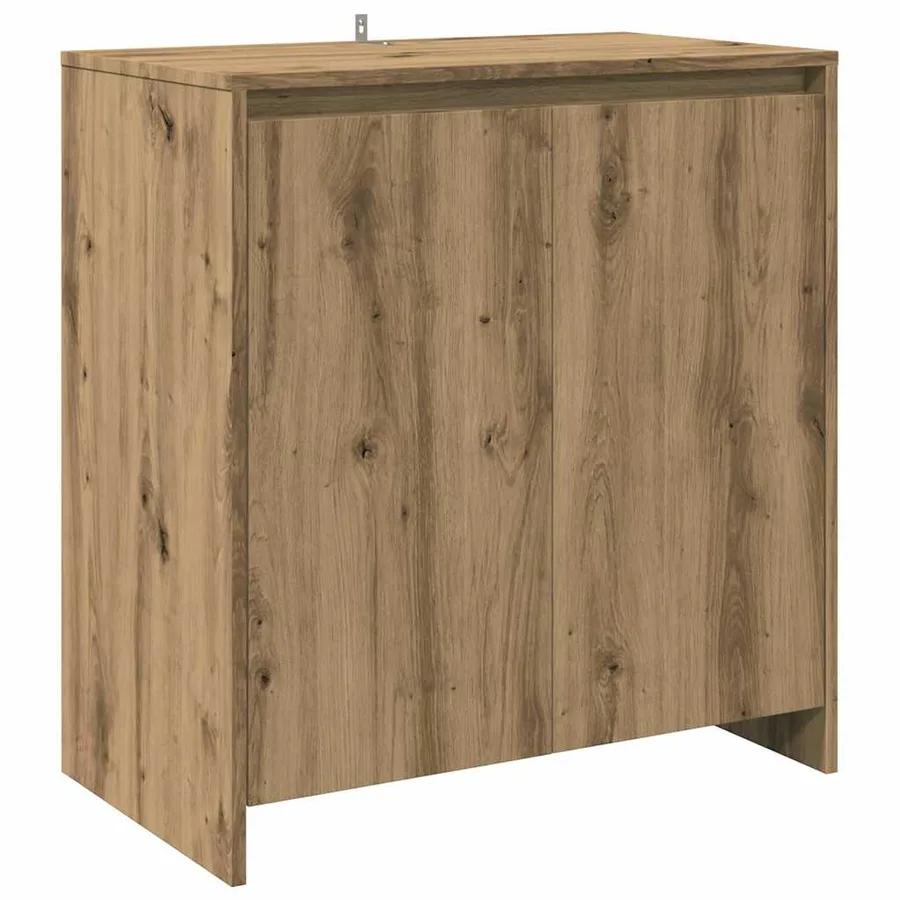 Buffet 3 pcs chêne artisanal bois d'ingénierie - 4