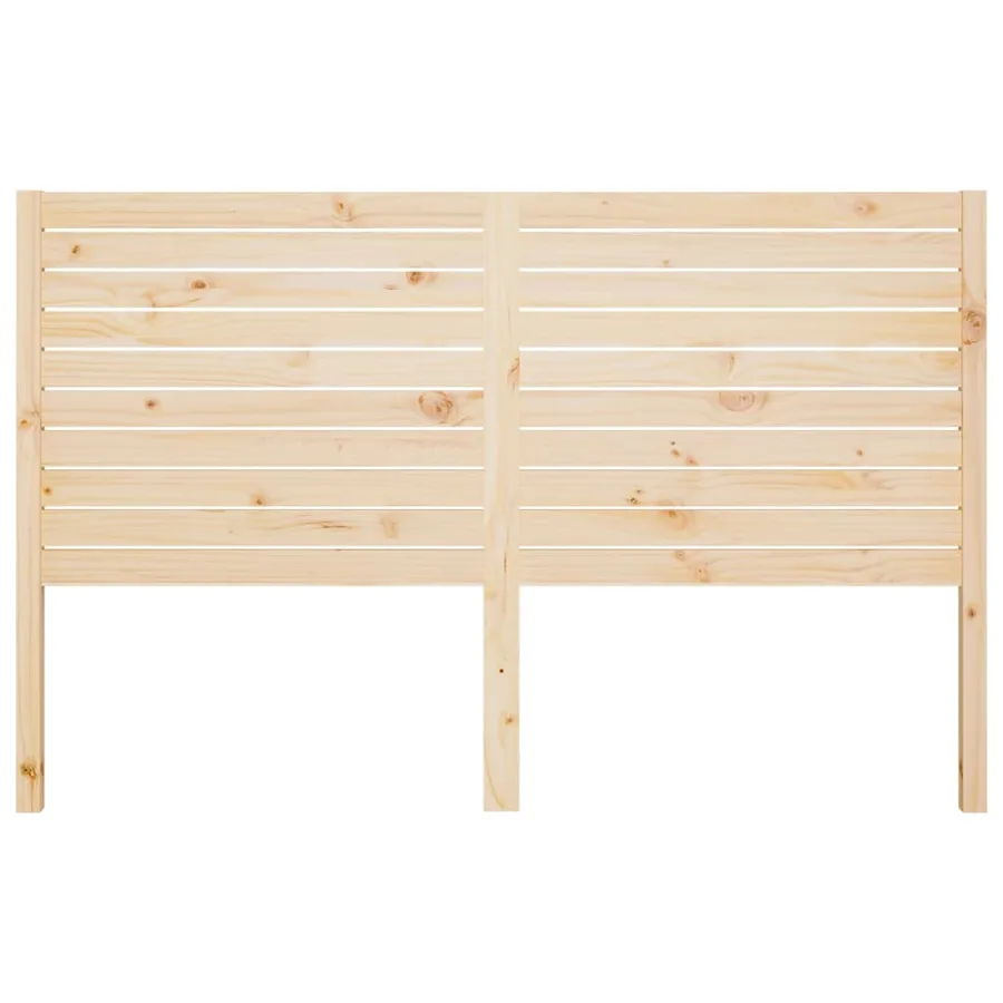 Tête de lit 186x4x100 cm Bois massif de pin - 3