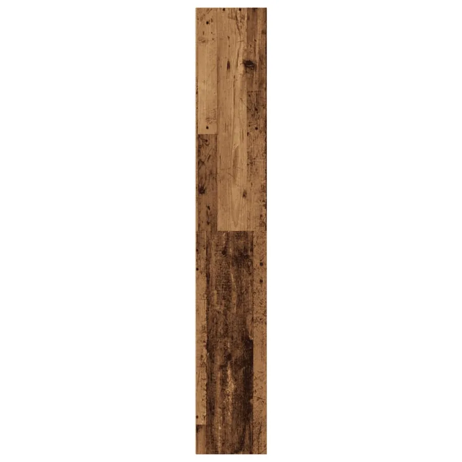 Bibliothèque vieux bois 40x30x189 cm bois d'ingénierie - 6
