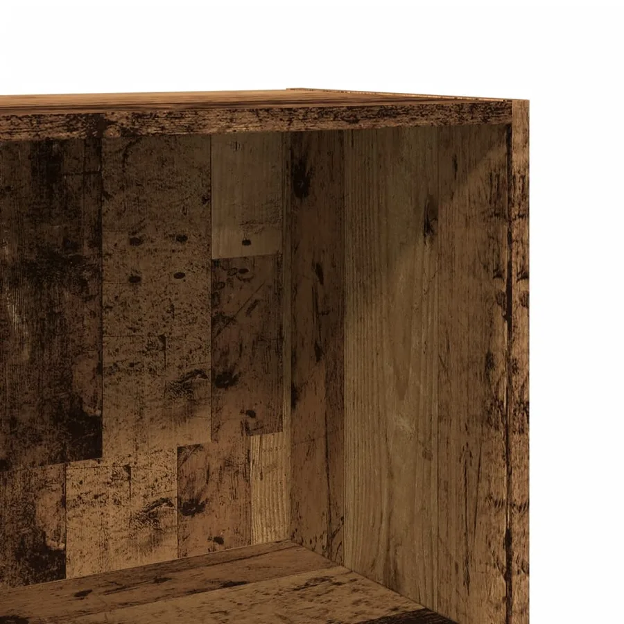 Bibliothèque vieux bois 40x30x189 cm bois d'ingénierie - 7