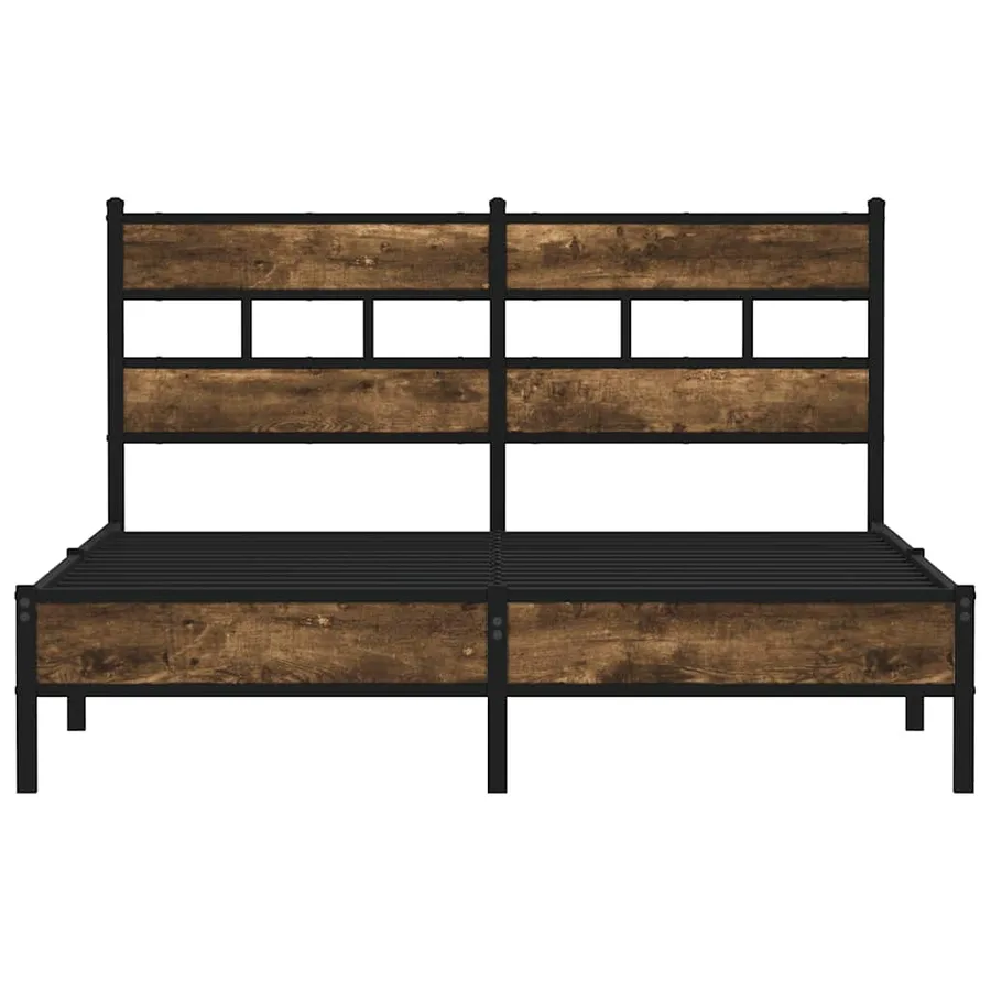 Cadre de lit sans matelas avec tête de lit 160x200 cm - 4