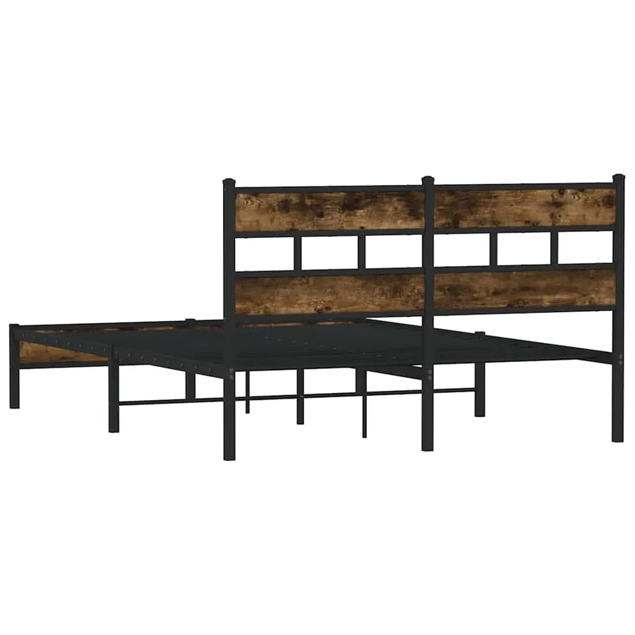 Cadre de lit sans matelas avec tête de lit 160x200 cm - 6