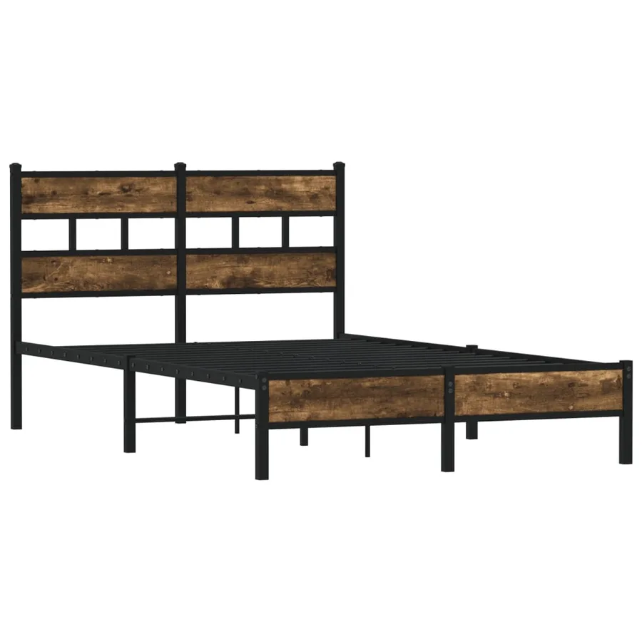 Cadre de lit sans matelas avec tête de lit 120x200 cm - 3