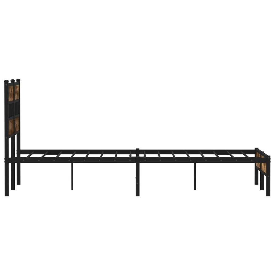 Cadre de lit sans matelas avec tête de lit 120x200 cm - 5