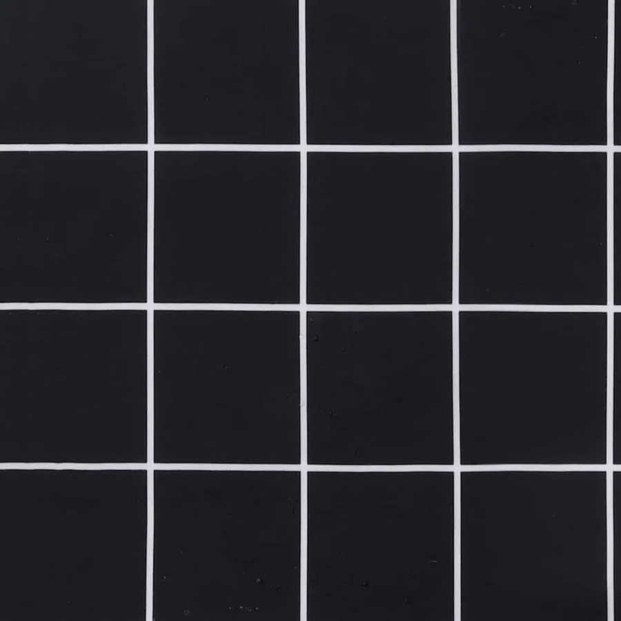 Coussins Éparpillés À carreaux 4 pcs Carreaux Noirs 40 x 40 cm - 7