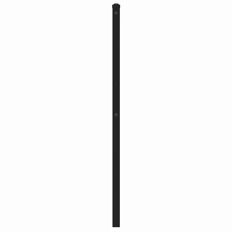 Tête de lit de remplacement chêne sonoma 90 cm fer et bois d’ingénierie - 4