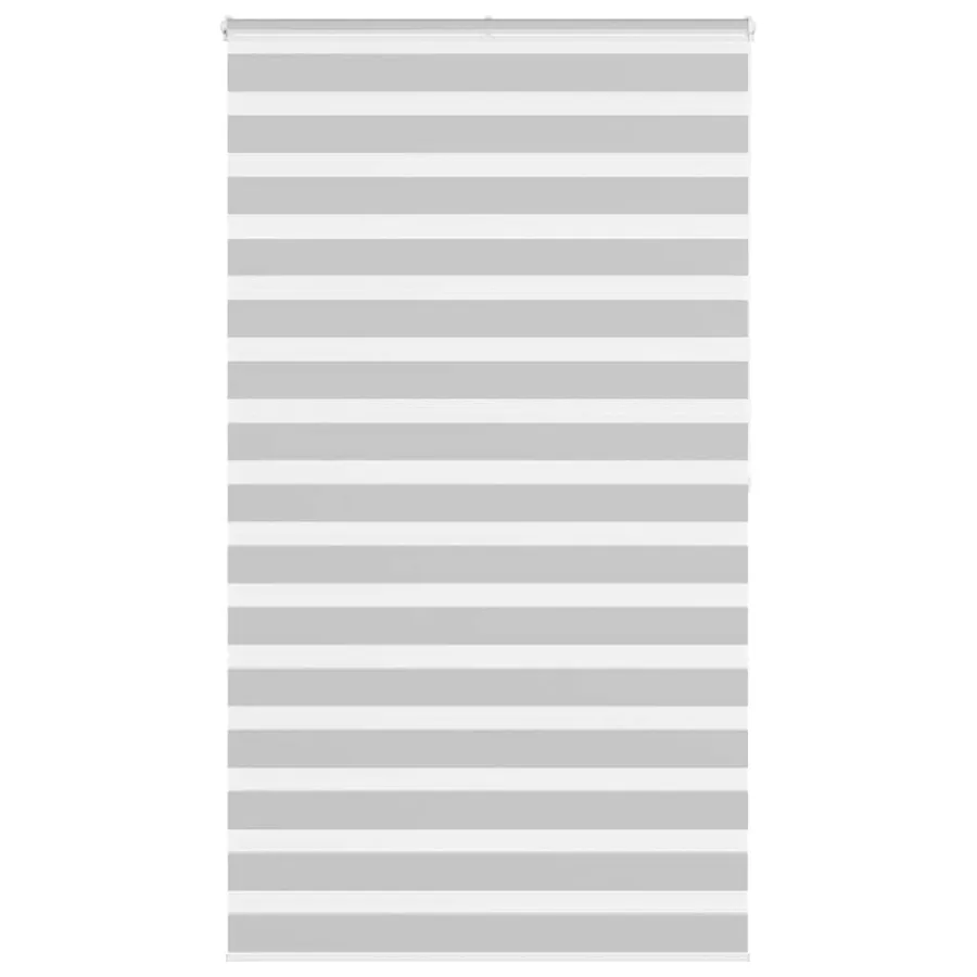 Store zèbre gris clair largeur du tissu 120,9 cm polyester