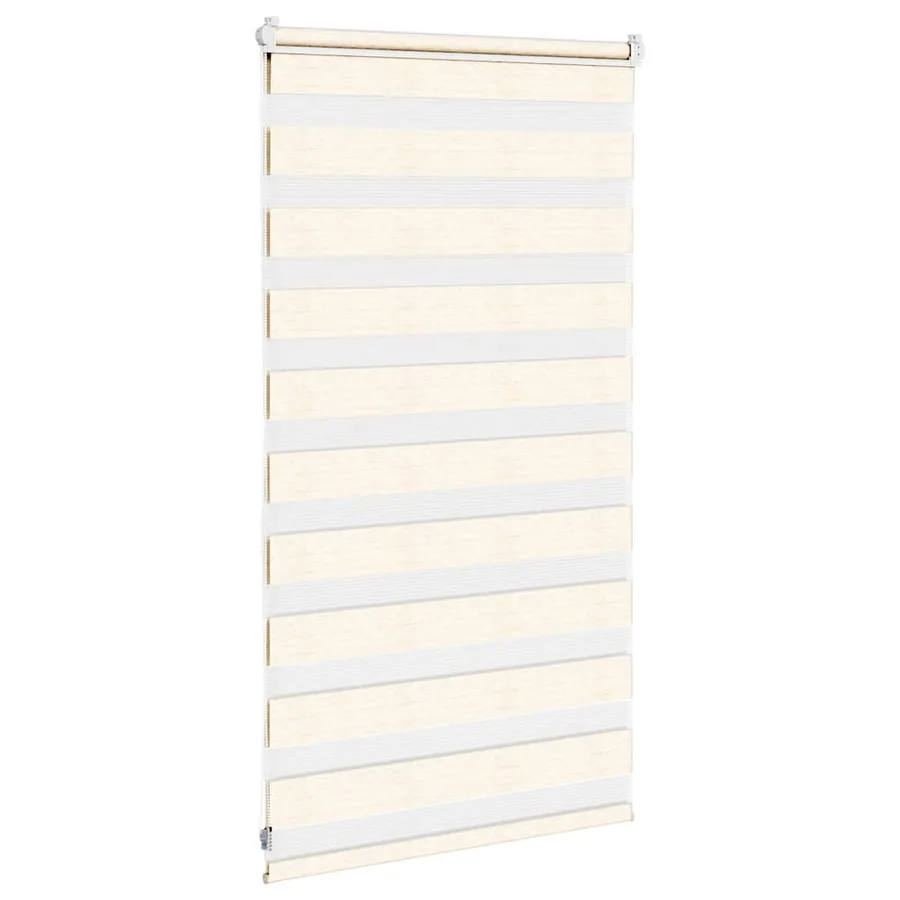Store zèbre beige marbré largeur du tissu 75,9 cm polyester - 4