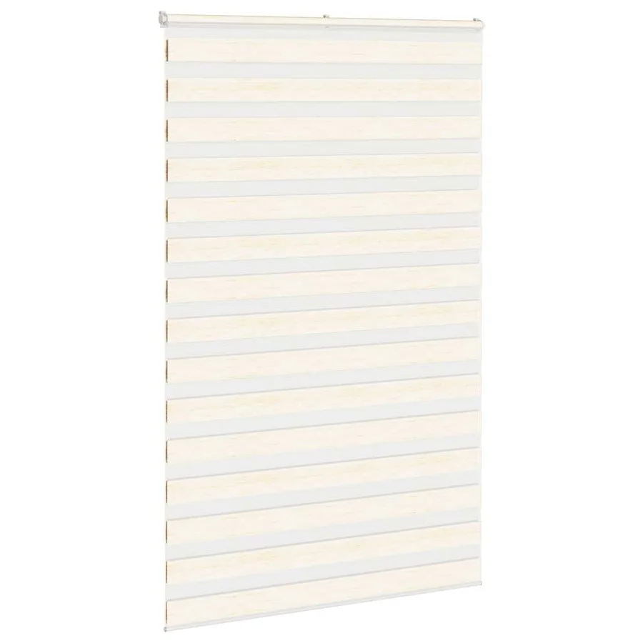 Store zèbre beige marbré largeur du tissu 135,9 cm polyester - 3