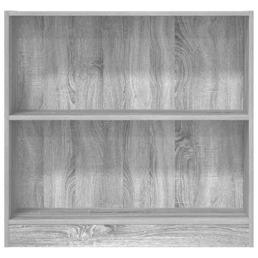 Bibliothèque sonoma gris 80x24x76 cm bois d'ingénierie - 4
