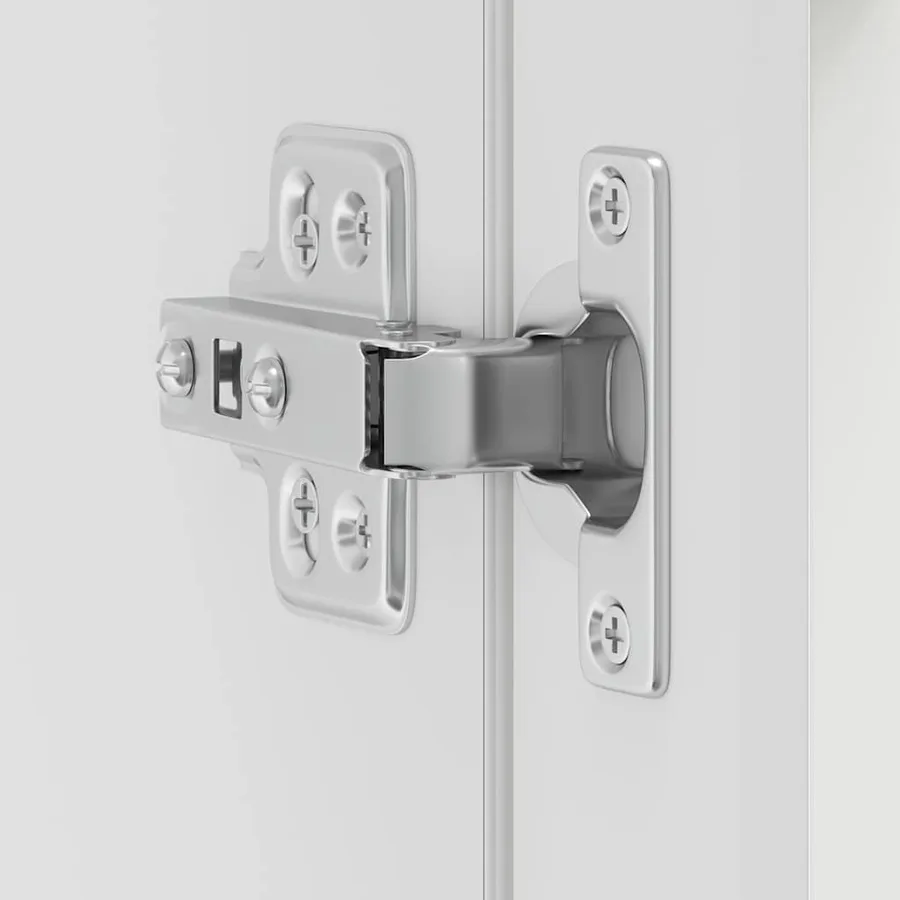 Armoire murale de cuisine avec porte en verre Porto blanc - 10