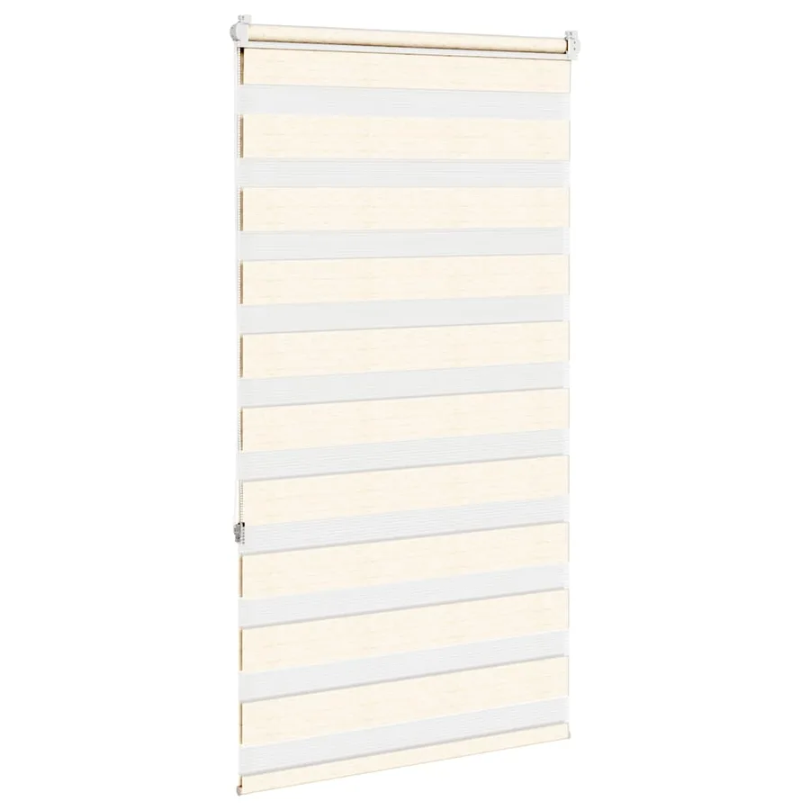 Store zèbre beige marbré largeur du tissu 85,9 cm polyester - 4