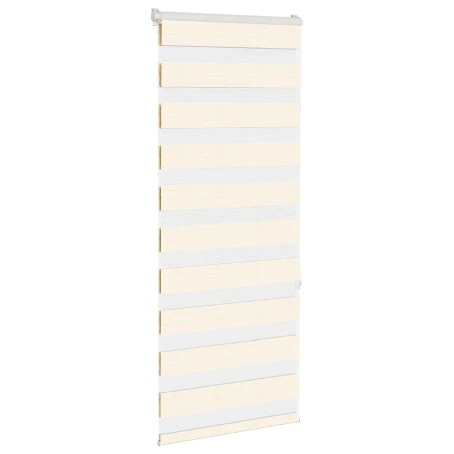 Store zèbre beige marbré largeur du tissu 50,9 cm polyester - 3