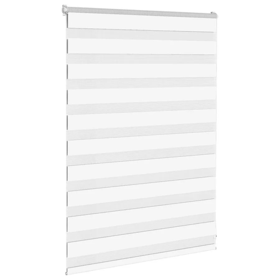 Store zèbre blanc 105x100 cm largeur du tissu 100,9cm polyester - 3