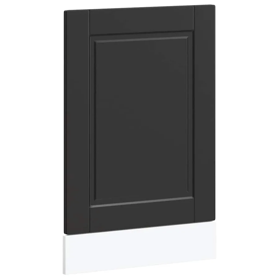 Panneau de lave-vaisselle Porto noir 45x1,5x57 cm - 2