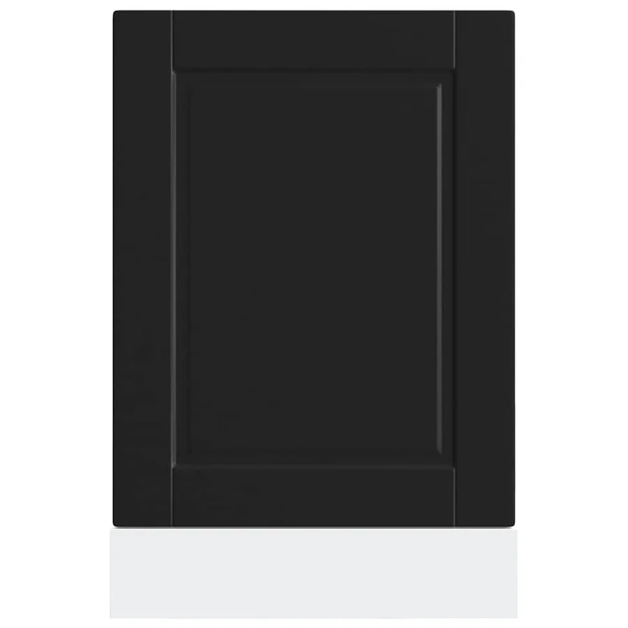 Panneau de lave-vaisselle Porto noir 45x1,5x57 cm - 4