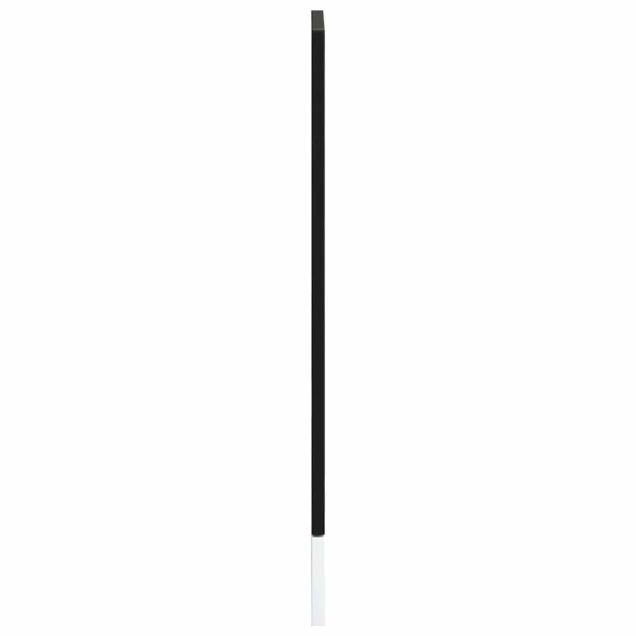 Panneau de lave-vaisselle Porto noir 45x1,5x57 cm - 5