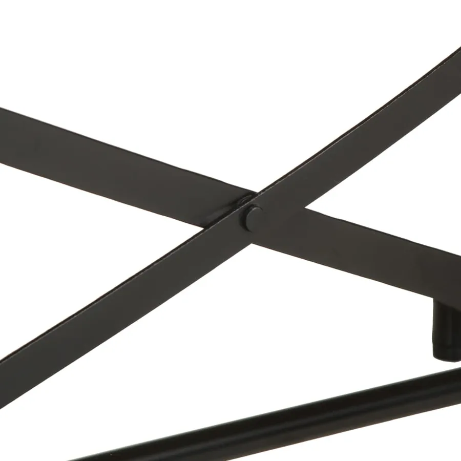 Table console 110x42x76 cm bois massif de manguier brut - 8