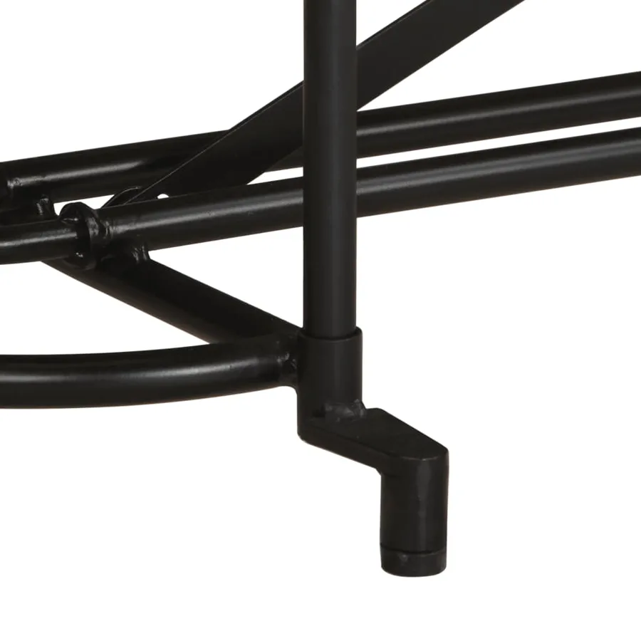Table console 110x42x76 cm bois massif de manguier brut - 9
