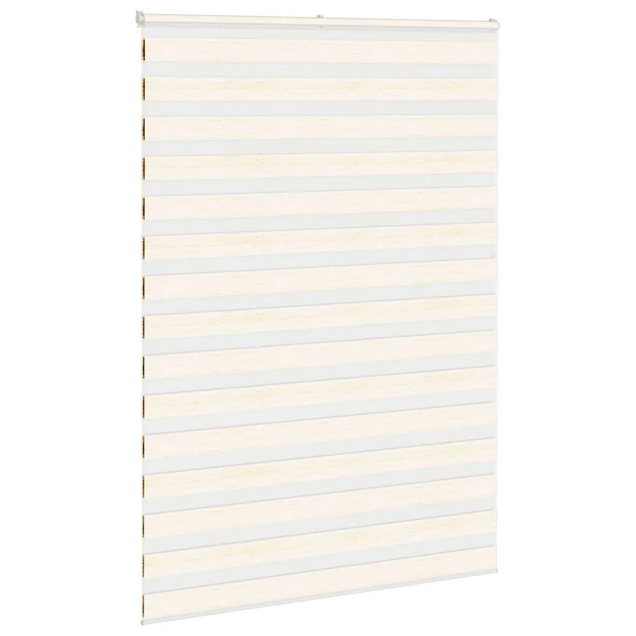 Store zèbre beige marbré largeur du tissu 155,9 cm polyester - 3