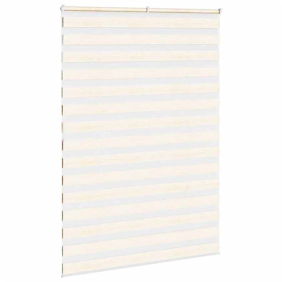 Store zèbre beige marbré largeur du tissu 155,9 cm polyester - 4