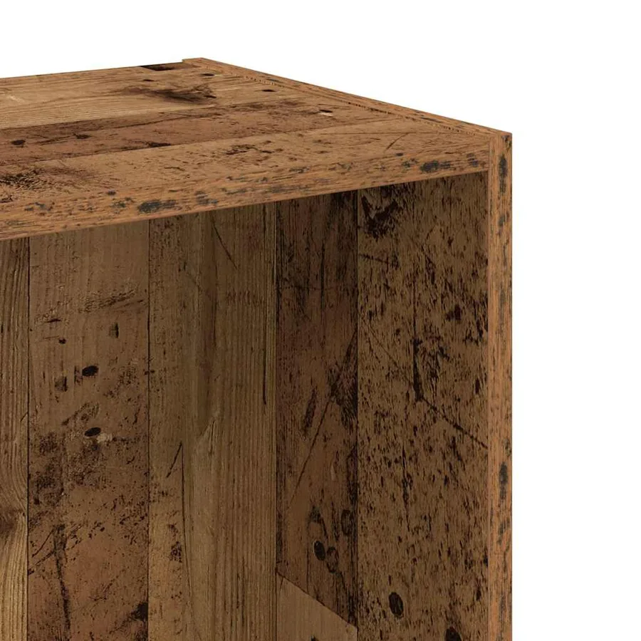 Bibliothèque vieux bois 40x30x77 cm bois d'ingénierie - 7
