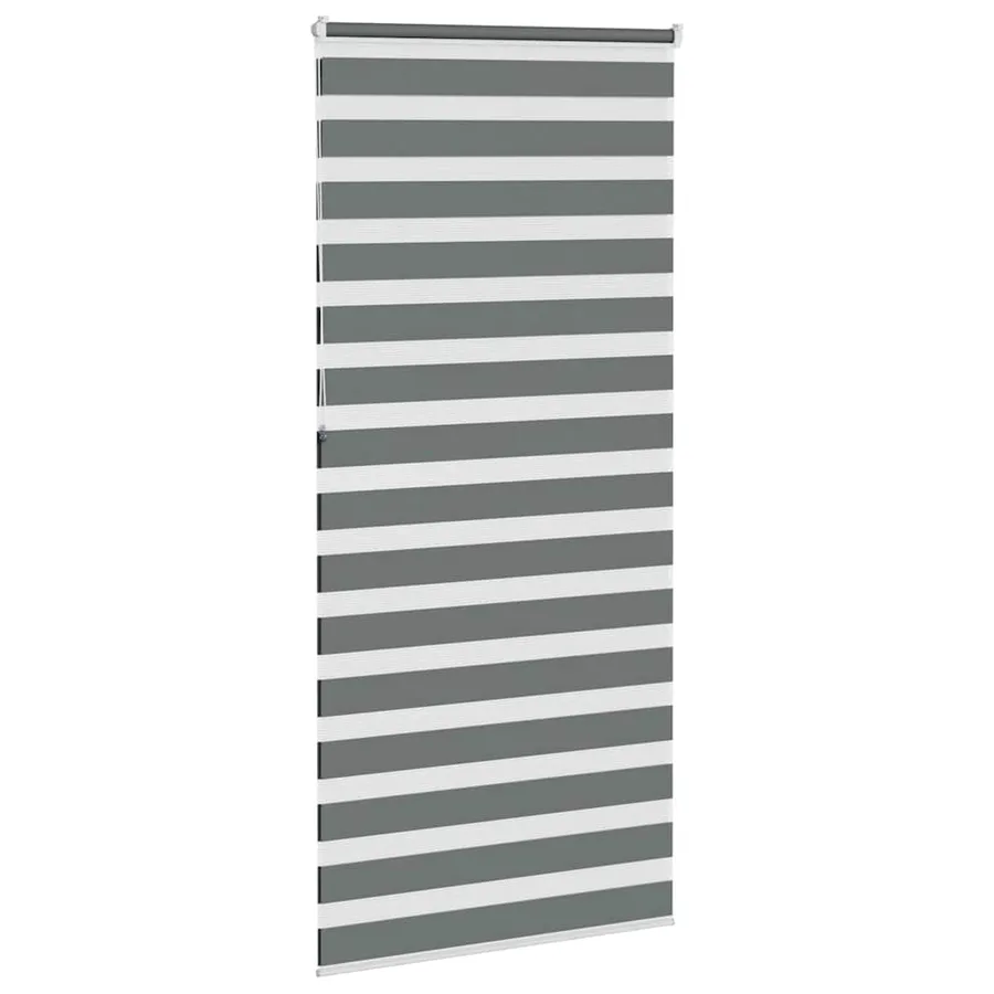 Store zèbre gris foncé largeur du tissu 100,9 cm polyester - 4