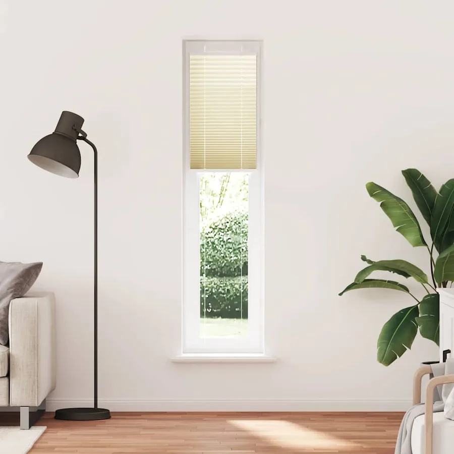 Store plissé crème 40x200 cm largeur du tissu 39,4 cm polyester - 2
