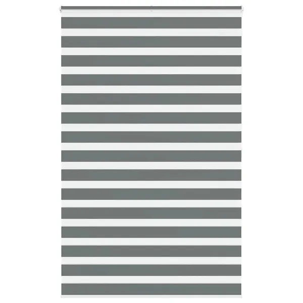 Store zèbre gris foncé largeur du tissu 135,9 cm polyester