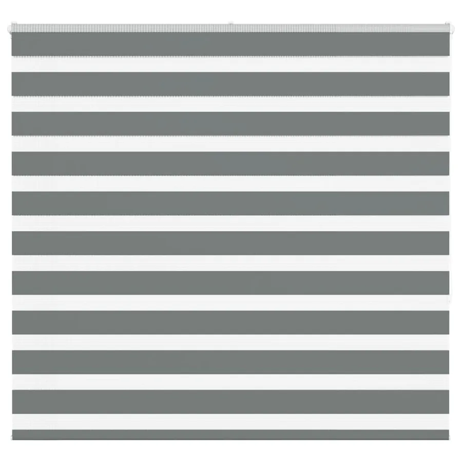 Store zèbre gris foncé largeur du tissu 160,9 cm polyester