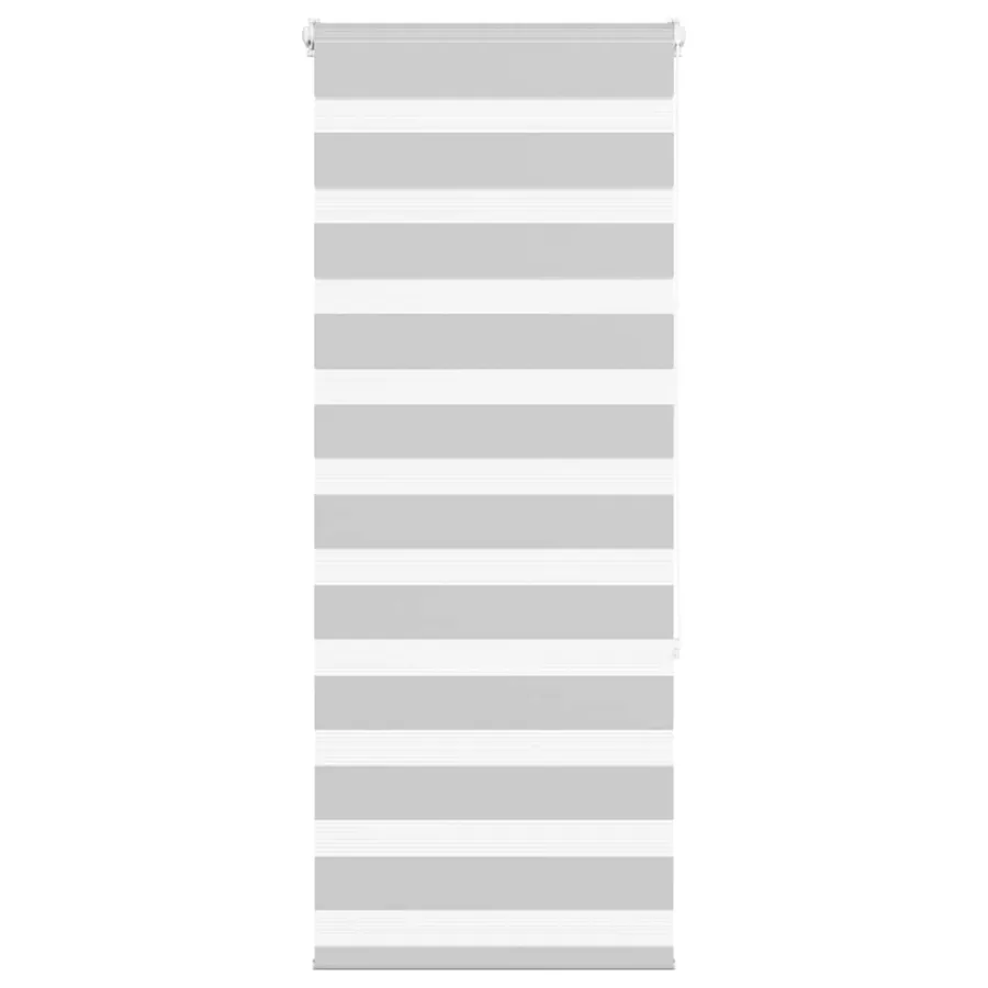 Store zèbre gris clair largeur du tissu 60,9 cm polyester