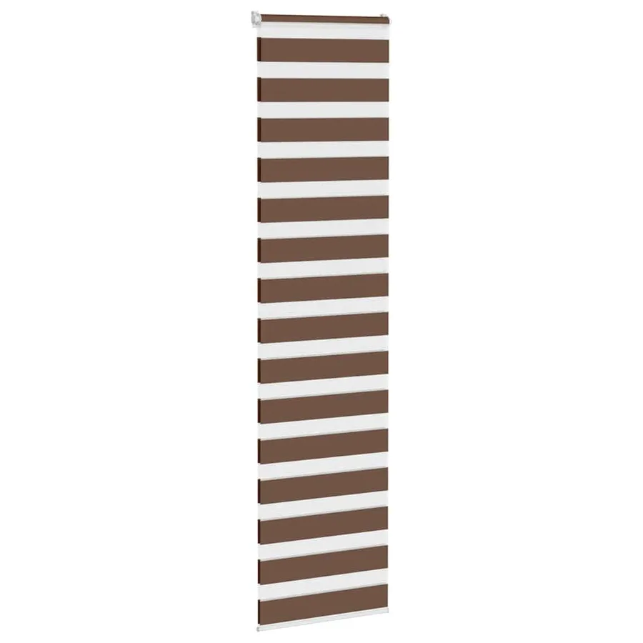 Store zèbre marron 65x200 cm largeur du tissu 60,9 cm polyester - 3