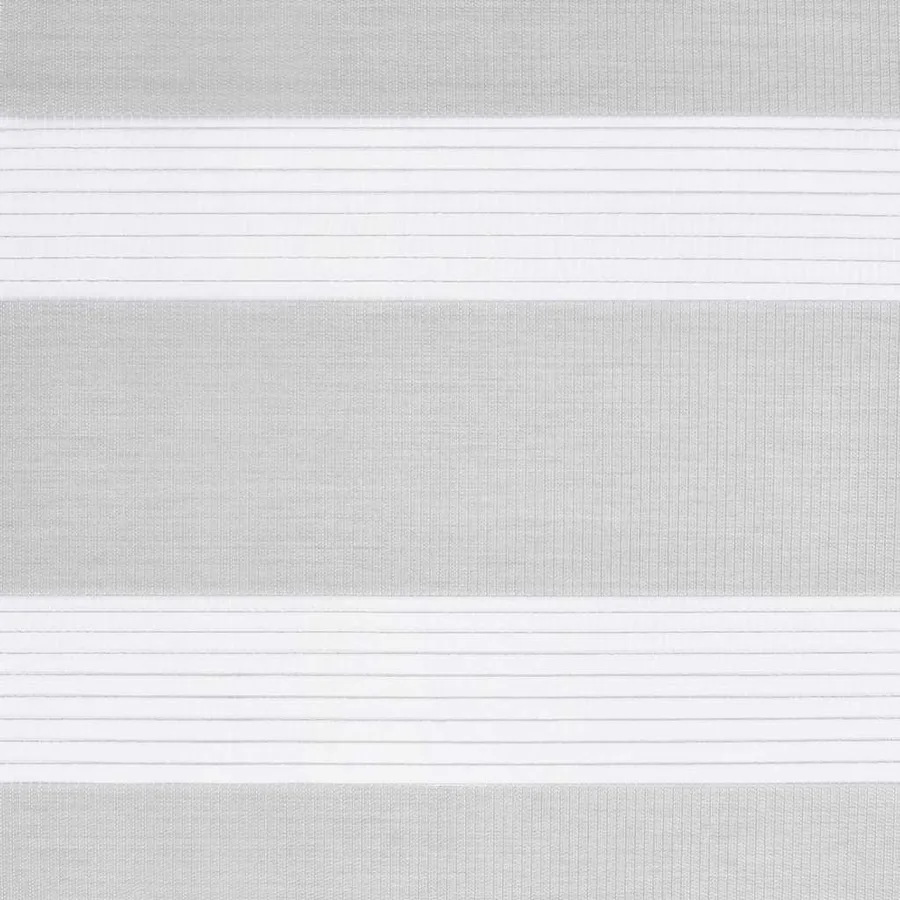 Store zèbre gris clair largeur du tissu 85,9 cm polyester - 15