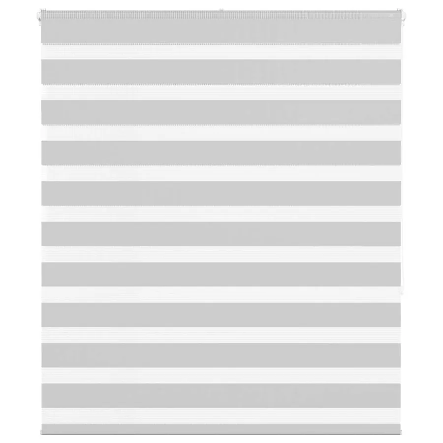 Store zèbre gris clair largeur du tissu 120,9 cm polyester