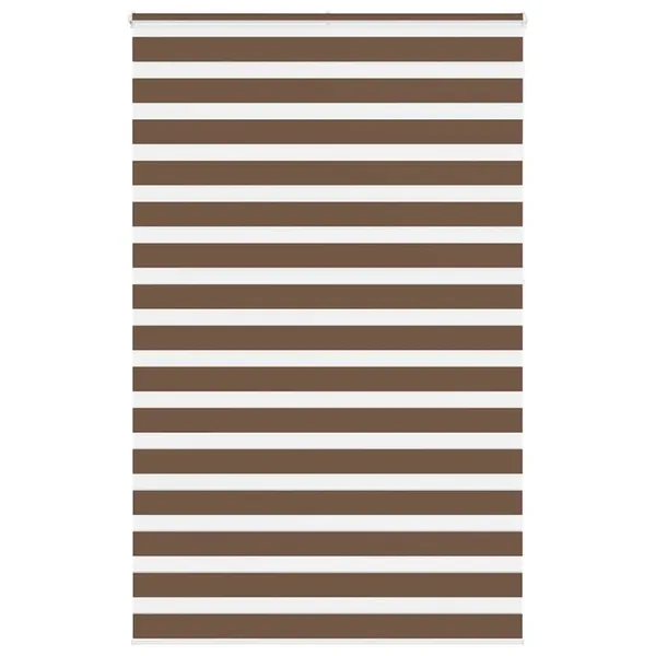 Store zèbre marron 150x230cm largeur du tissu 145,9cm polyester